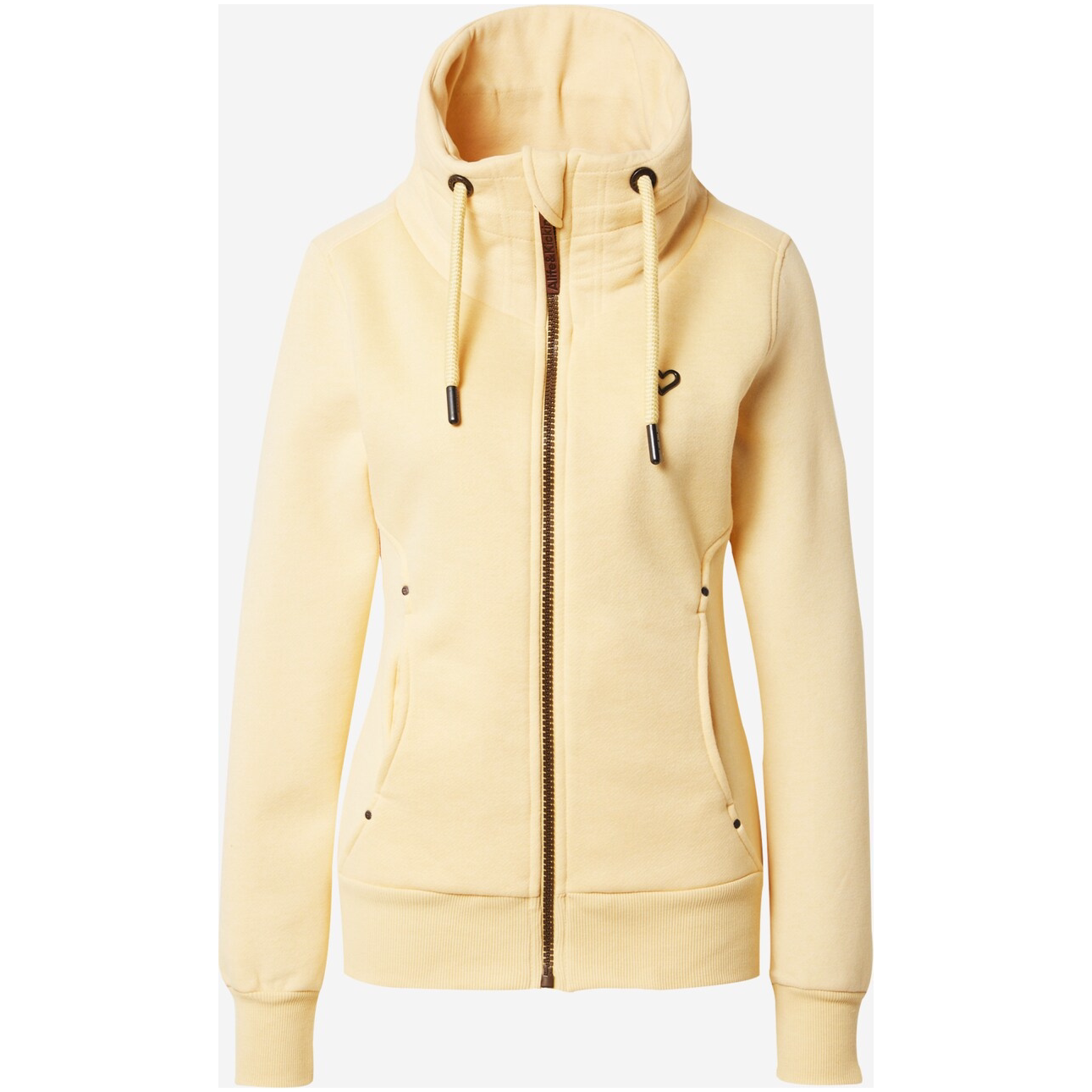 Alife&Kickin Hooded Zip-Up Sweatshirt