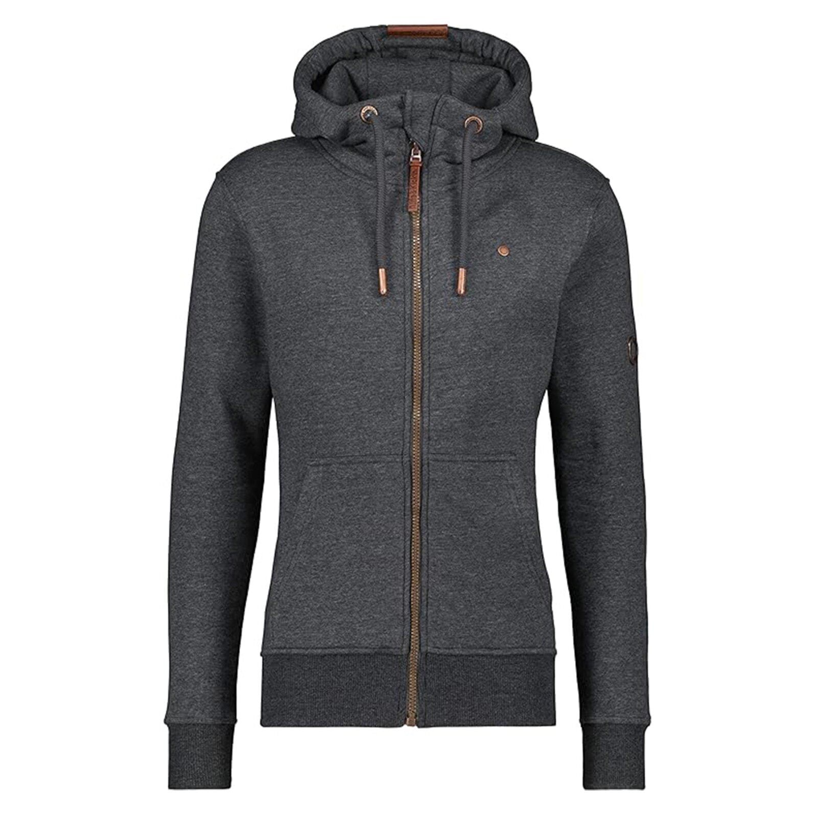 Alife&Kikin Winter-Spring Zippered Warm Long-Sleeved Hooded Shirt