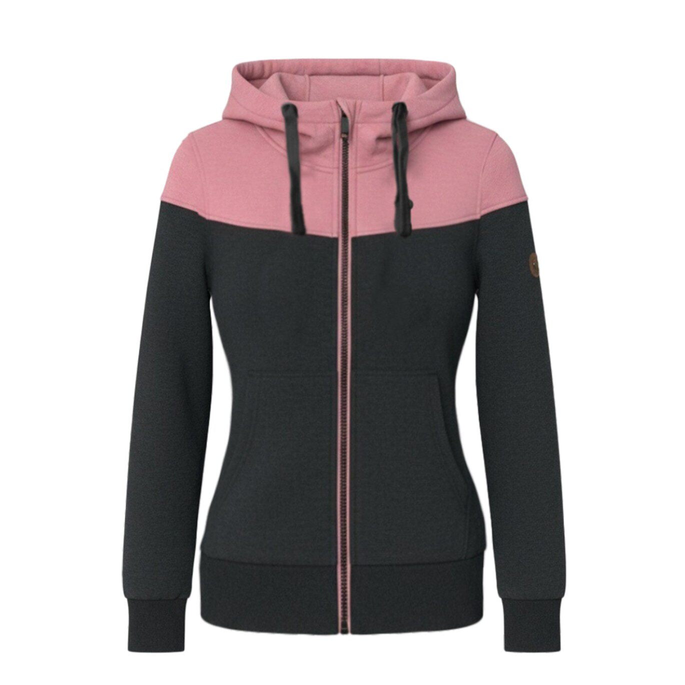Alife&Kickin Hooded Zip-Up Sweatshirt
