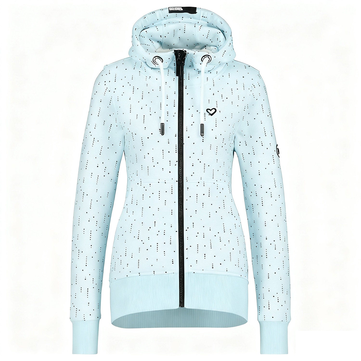 Alife&Kickin Hooded Zip-Up Sweatshirt