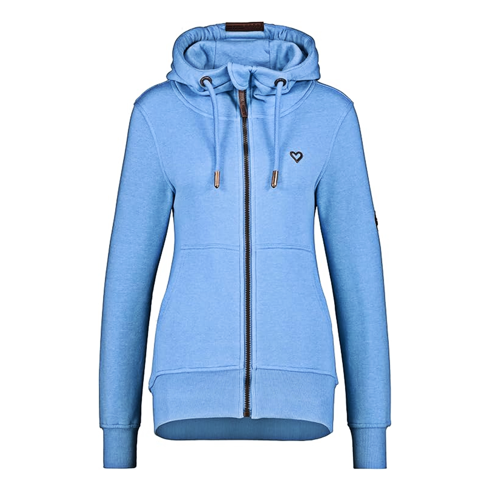 Alife&Kickin Hooded Zip-Up Sweatshirt