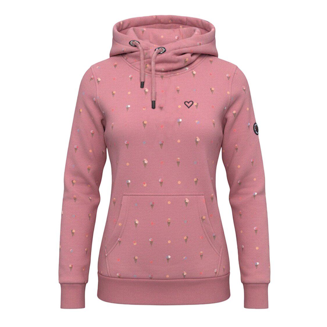 Alife&Kickin Hooded Sporty Casual Jacket