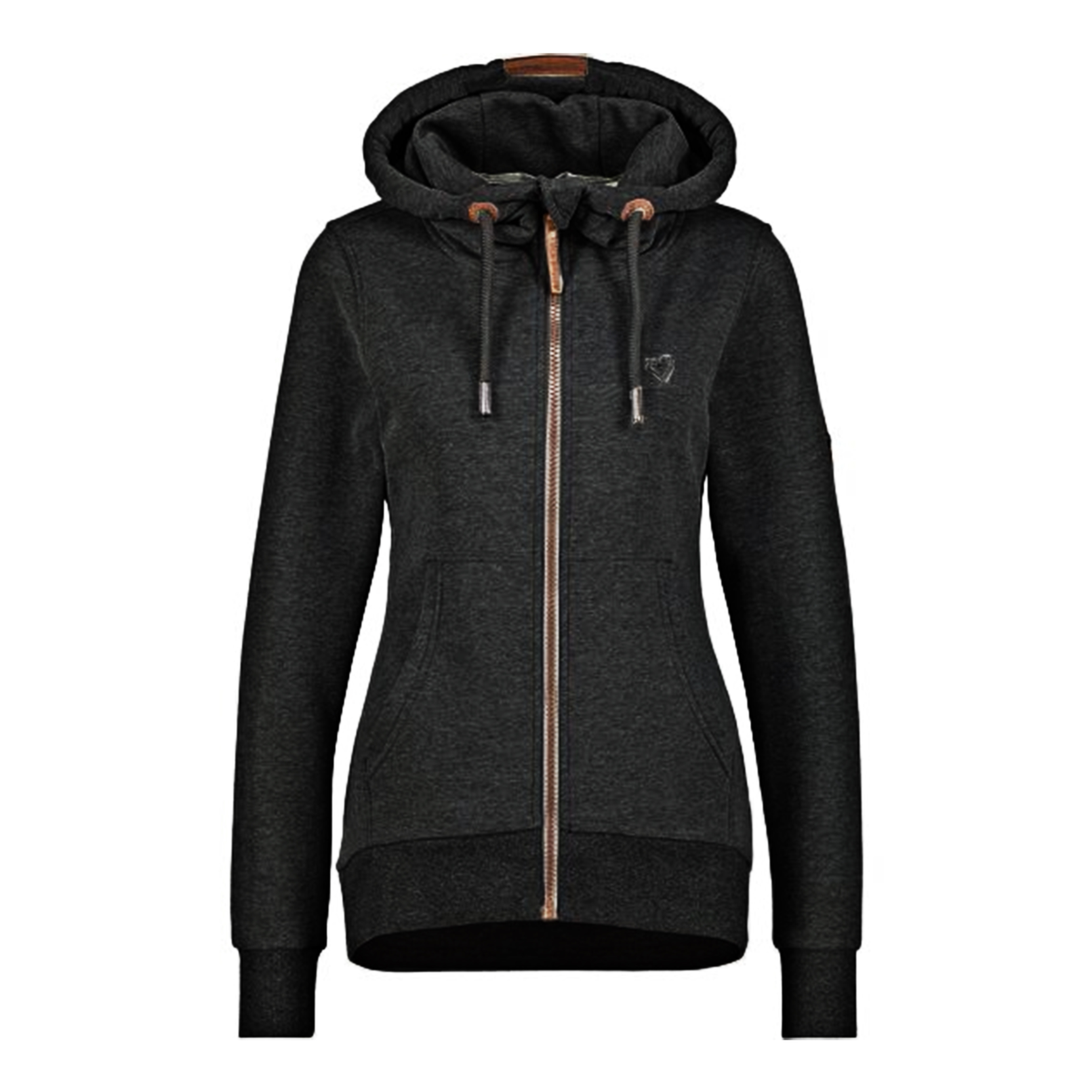 Alife&Kickin Hooded Zip-Up Sweatshirt