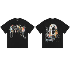 REVENGE Graphic Sketch T-Shirt – Black