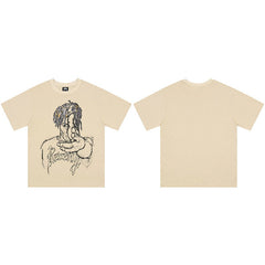 REVENGE Sketch Figure T-Shirt