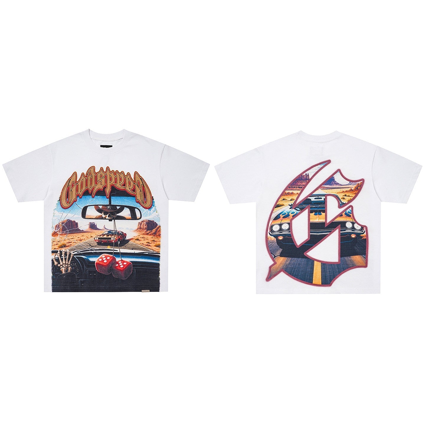 GodSpeed Desert Drive Graphic T-Shirt