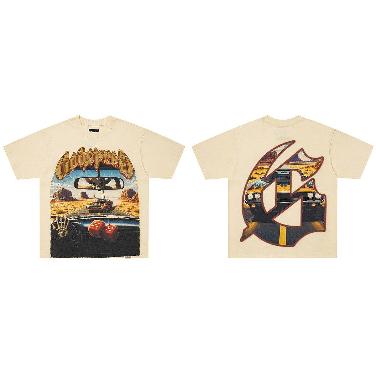 GodSpeed Desert Drive Graphic T-Shirt