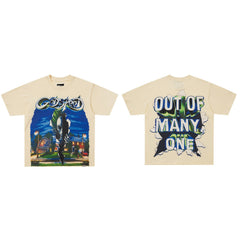 GodSpeed Out of Many One Graphic T-Shirt
