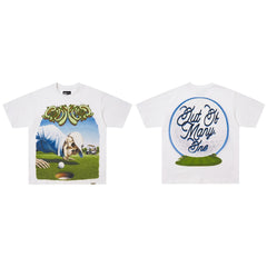 GodSpeed Out of Many One White Graphic T-Shirt