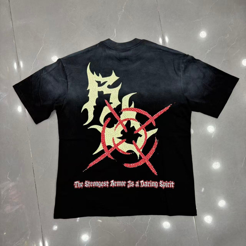 Royal Desert Astronaut Graphic Vintage T‑Shirt