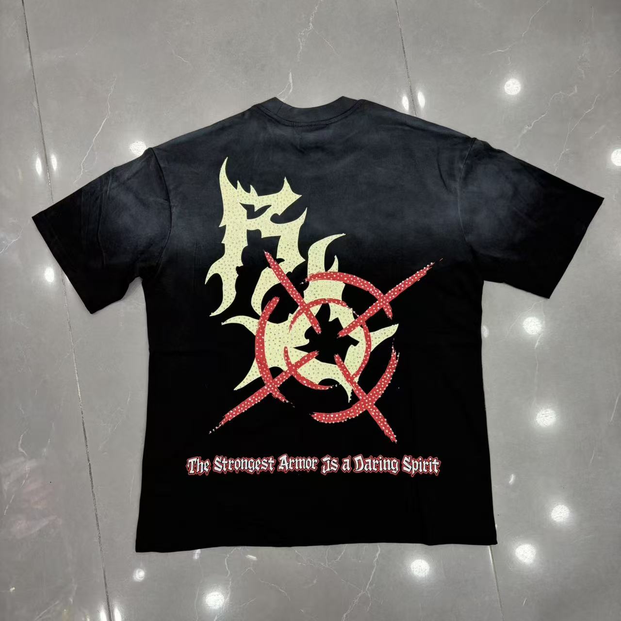 Royal Desert Astronaut Graphic Vintage T‑Shirt