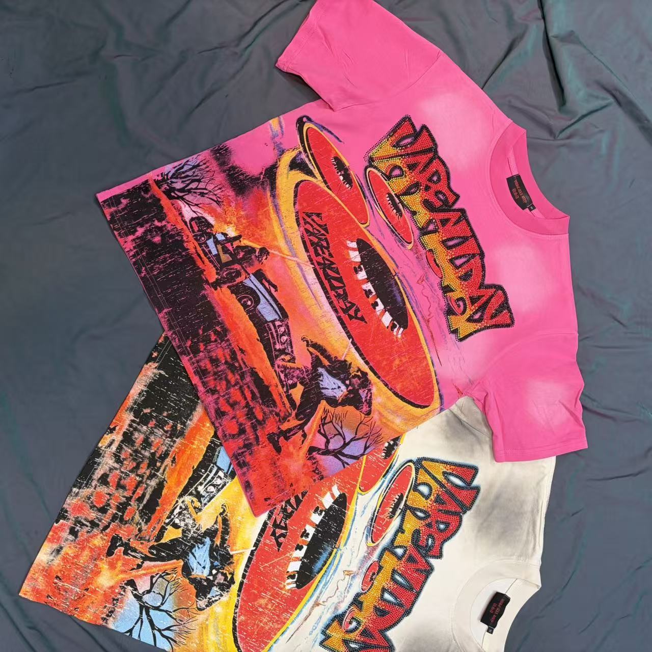 Vare All Day UFO Alien Western Desert Cropped T‑Shirt