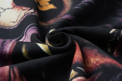 RoughPlay One‑Eyed Monster Graphic Distressed Short‑Sleeve Tee Vintage Streetwear T‑Shirt