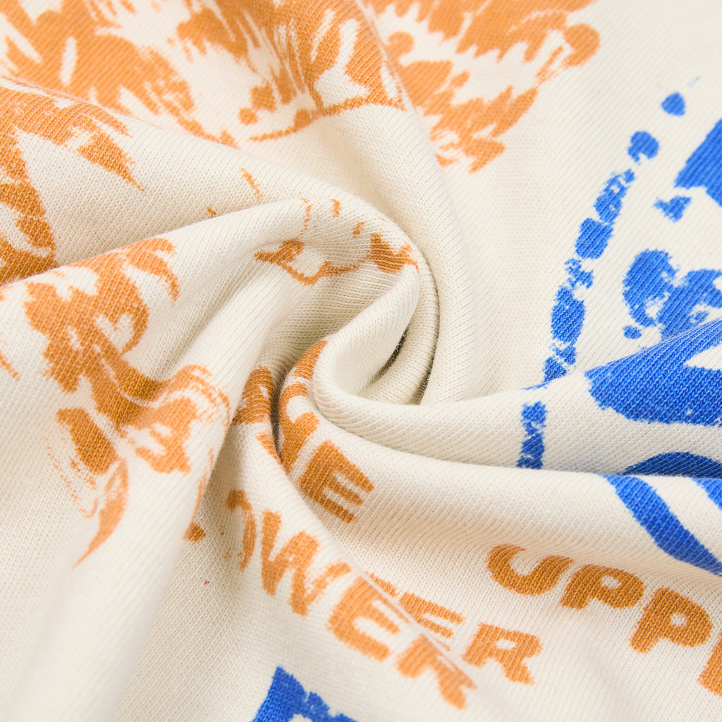 DUAA Worldwide Script Logo Vintage Washed T‑Shirt