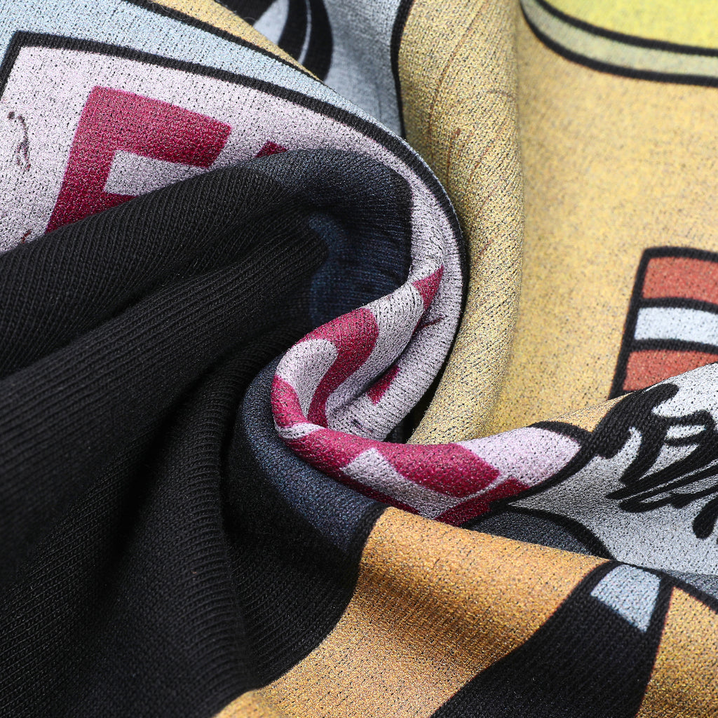 RoughPlay Cartoon Character Graphic Distressed Tee