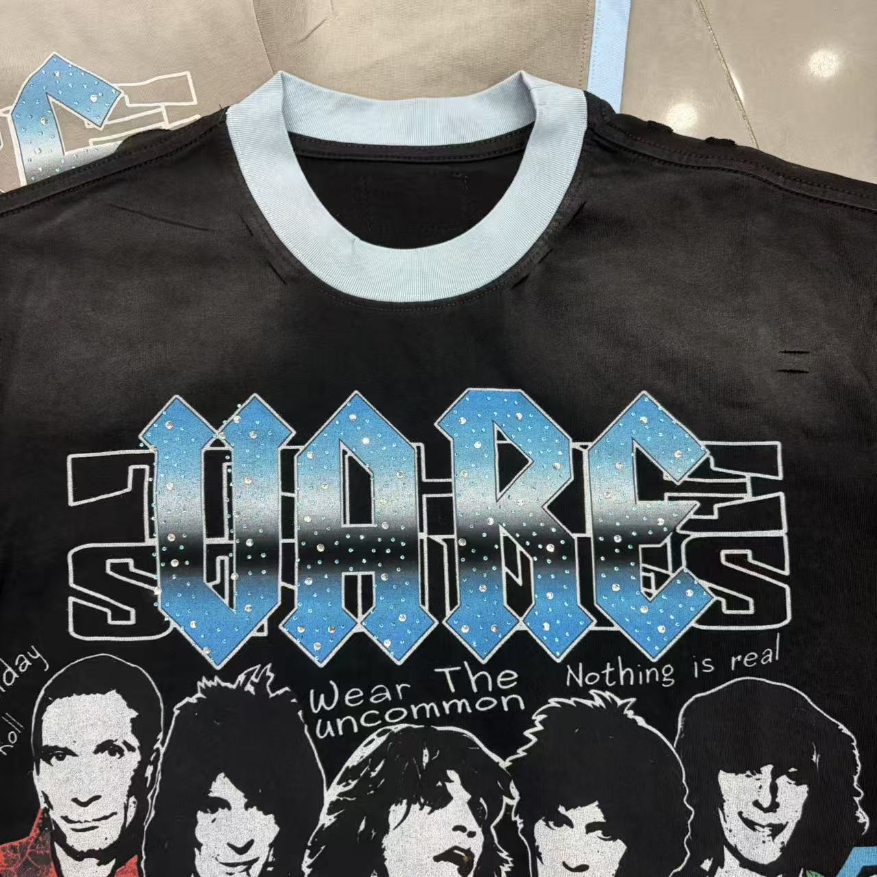 Vareallday Vintage Rock Band Tour Ringer T‑Shirt