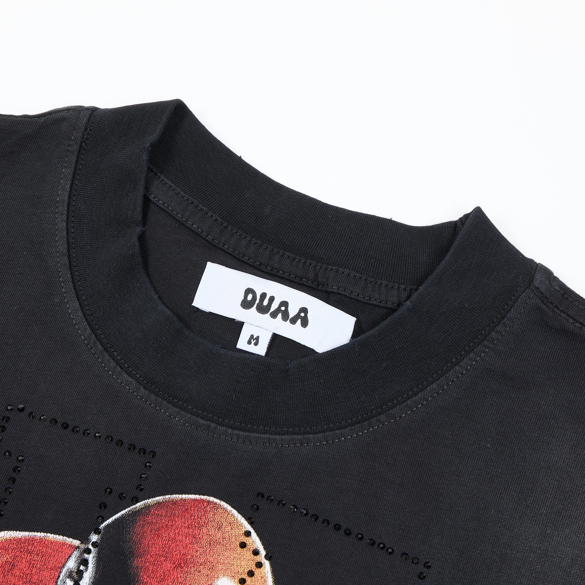 DUAA American Football Players Collage Vintage Graphic T‑Shirt