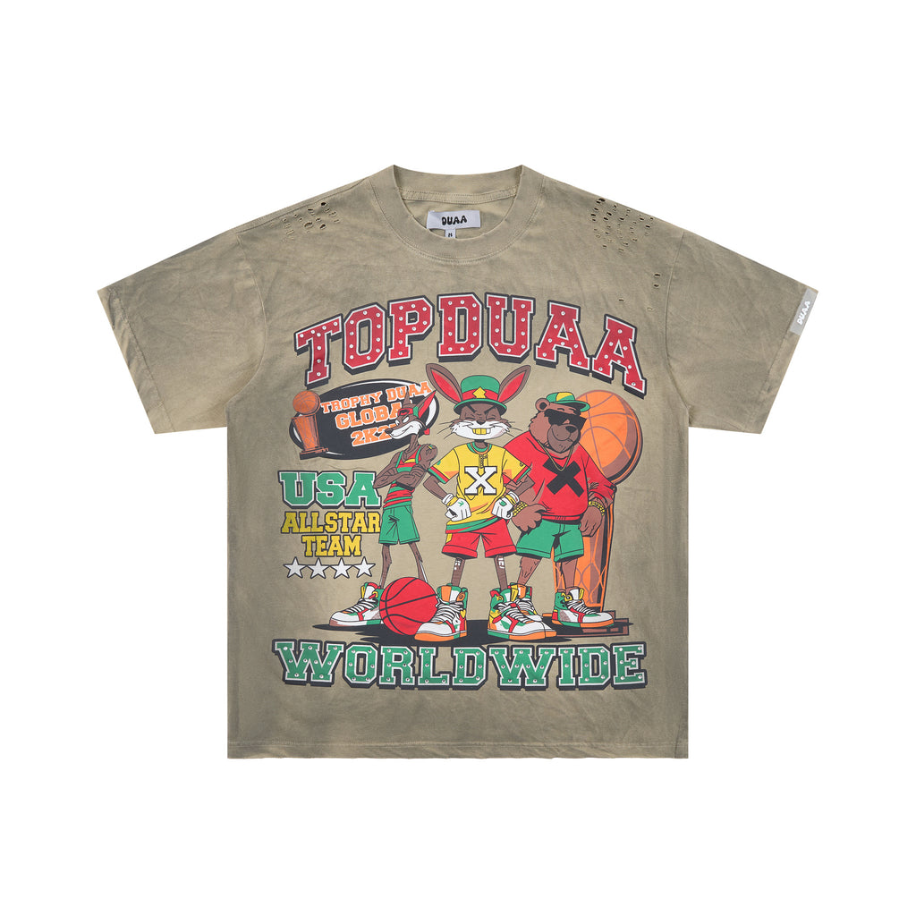 DUAA USA All‑Star Team Vintage Graphic T‑Shirt