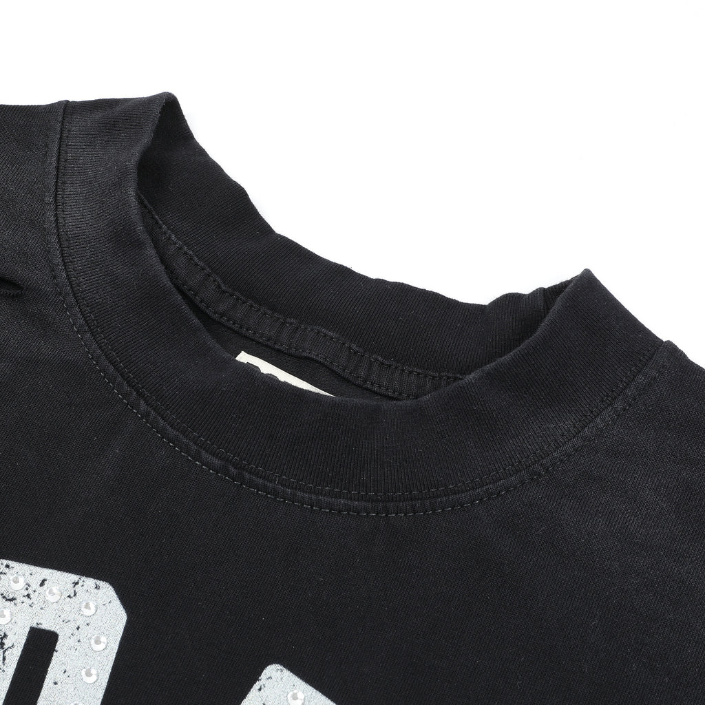 RoughPlay Cartoon Character Graphic Distressed Tee