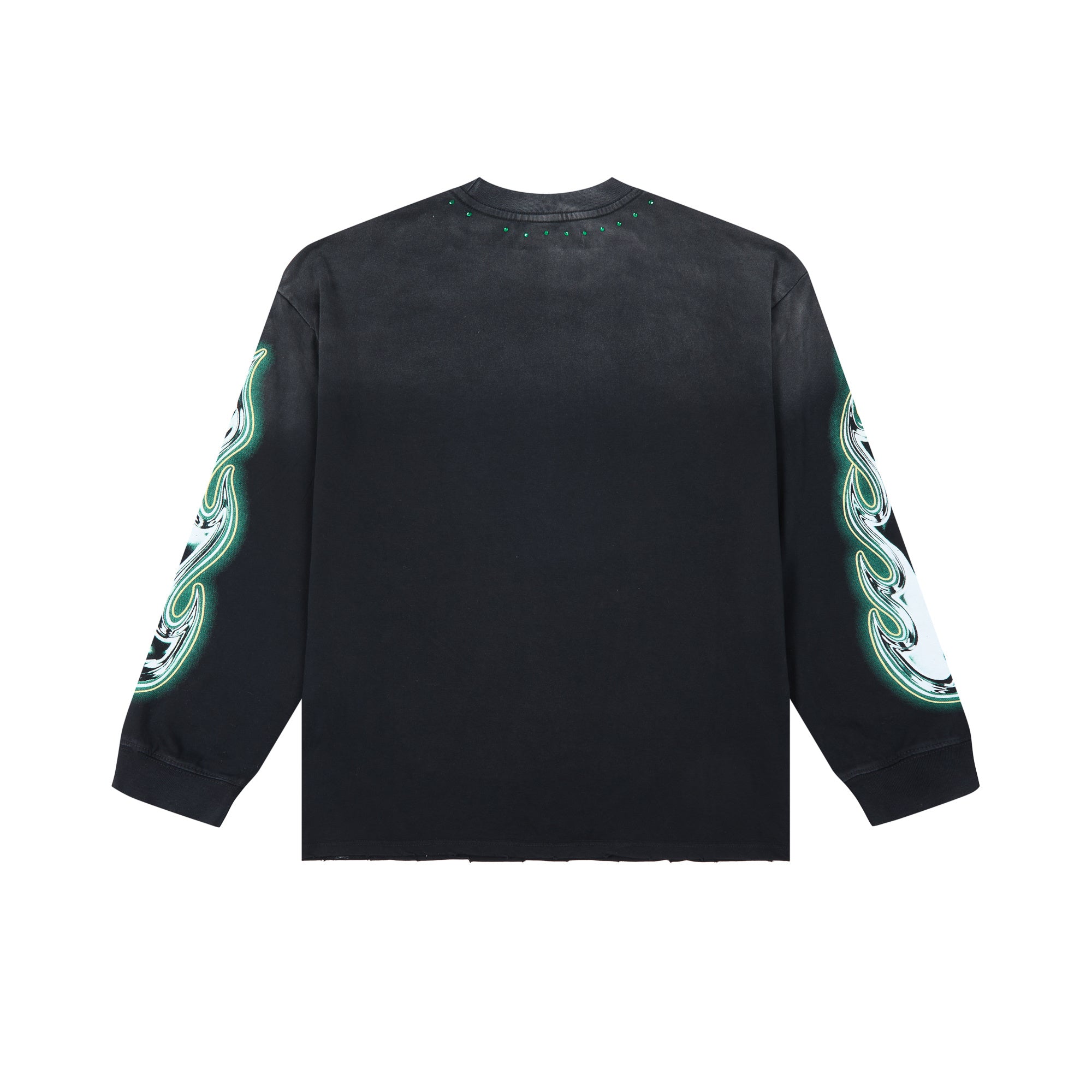 DUAA Winged Unicorn Pegasus Graphic Long‑Sleeve Tee Vintage Streetwear T‑Shirt