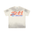 DUAA Worldwide Script Logo Vintage Washed T‑Shirt