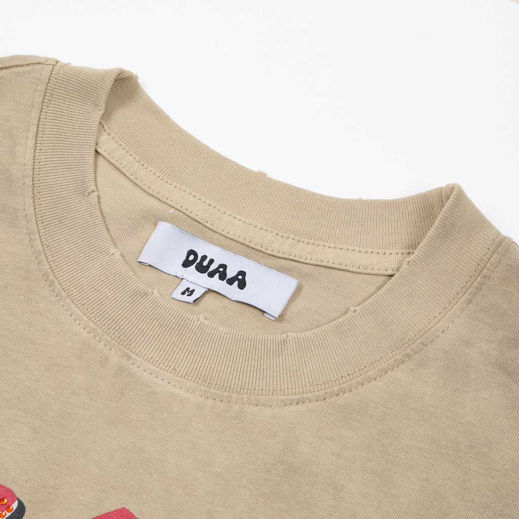 DUAA All Risk No Regrets Vintage Classic Car Graphic T‑Shirt