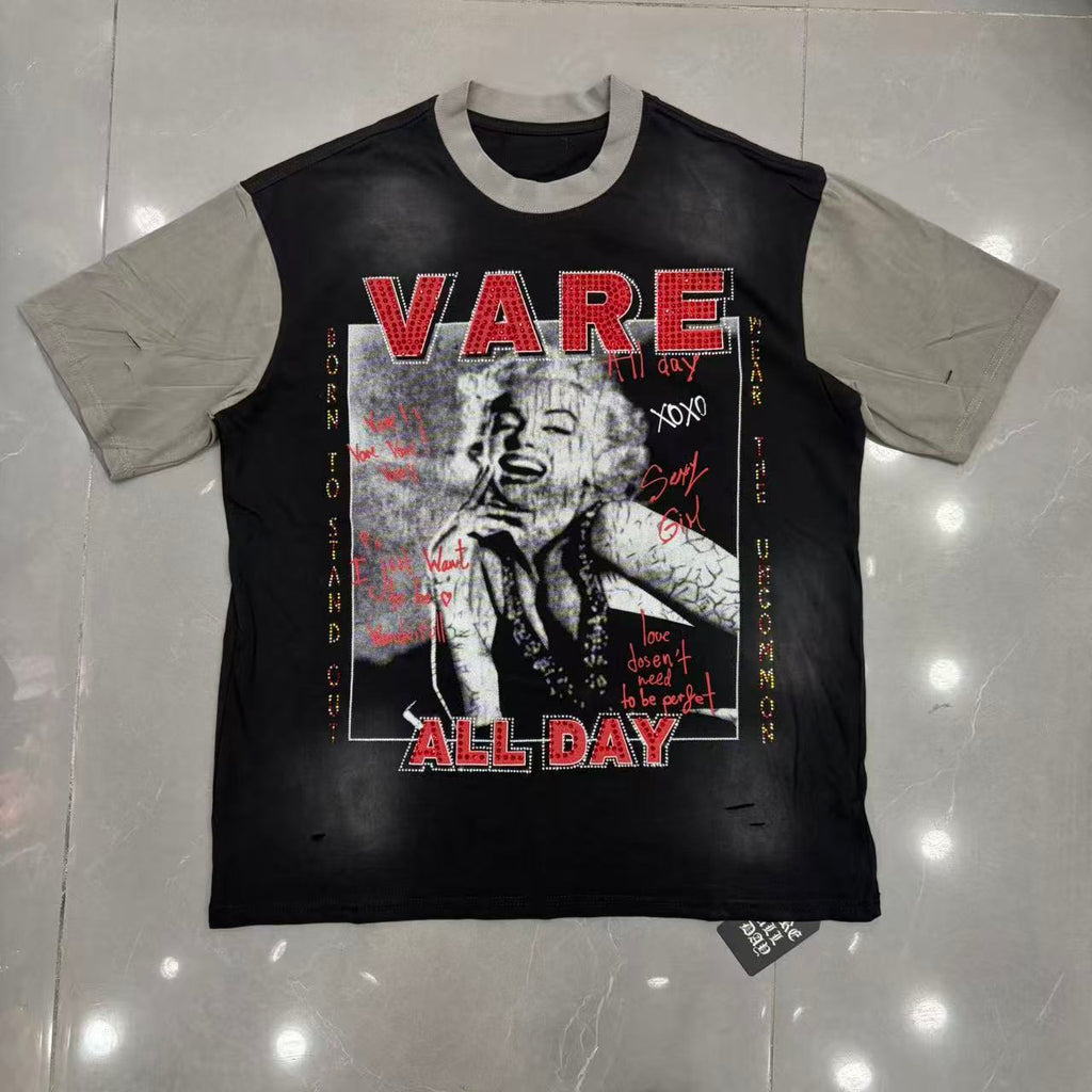 Vareallday Marilyn Monroe Vintage T‑Shirt
