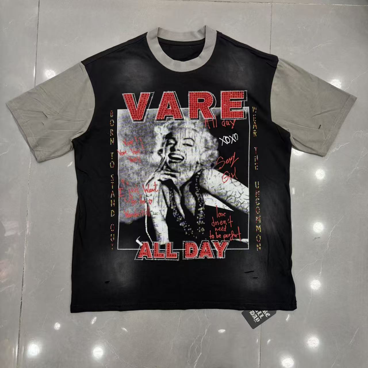 Vareallday Marilyn Monroe Vintage T‑Shirt
