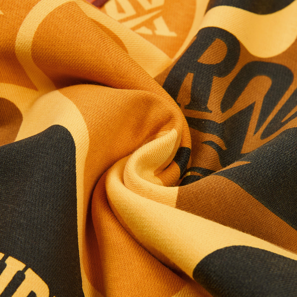 RoughPlay Split‑Tone Camo Print Zip‑Up Vintage Hoodie