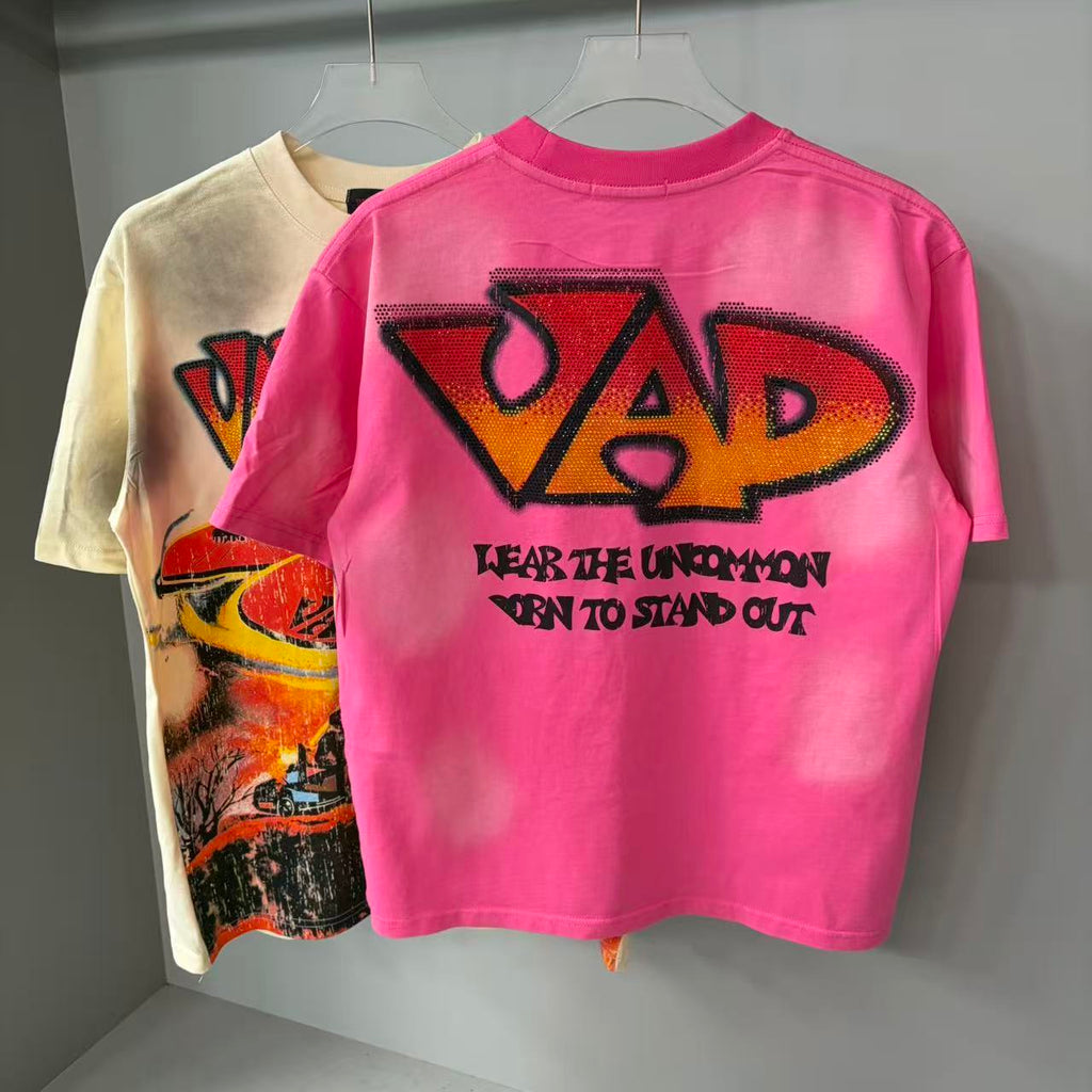 Vare All Day UFO Alien Western Desert Cropped T‑Shirt