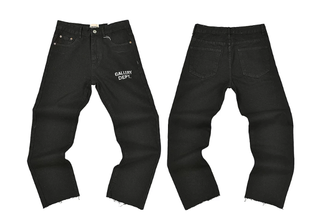 Gallery Dept. Black Logo Denim