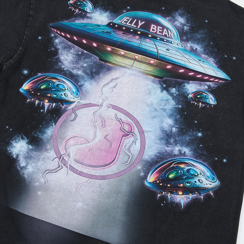 DUAA JELLYBEAN VR Alien Space Graphic Short Sleeve Tee