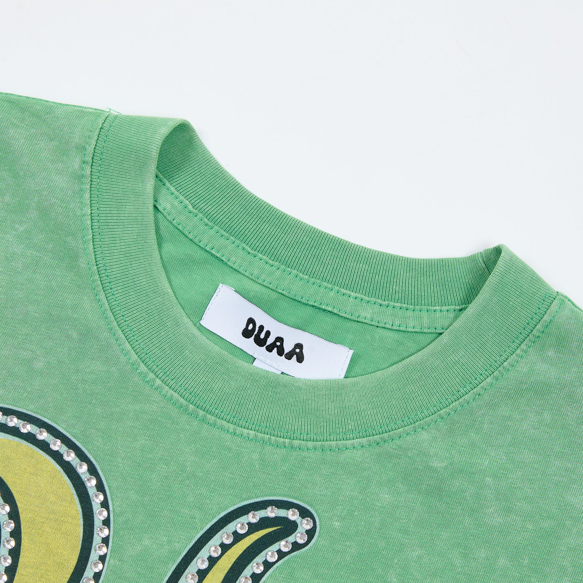 DUAA Baseball Tropical Scenery Graphic Short Sleeve Tee