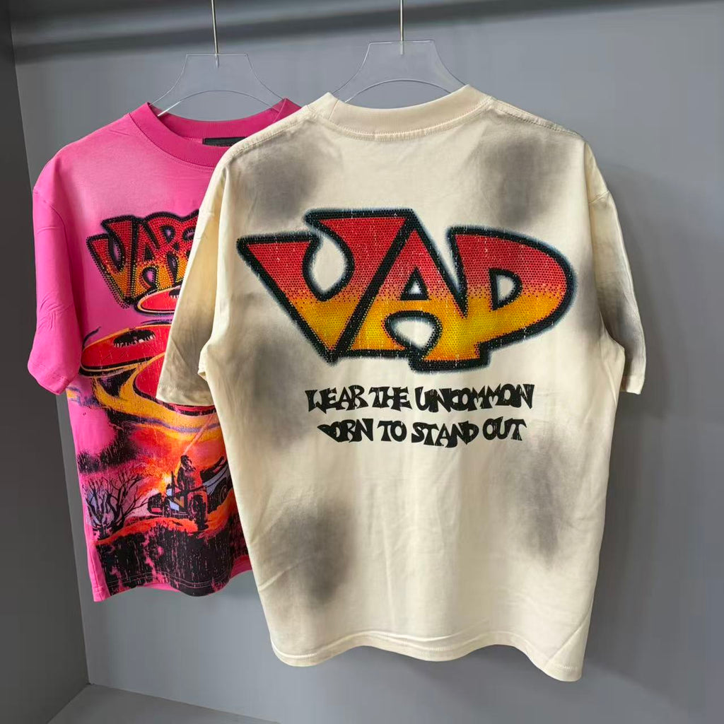 Vare All Day UFO Western Desert Vintage Washed Cropped T‑Shirt