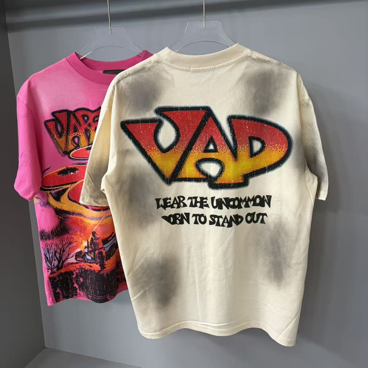 Vare All Day UFO Western Desert Vintage Washed Cropped T‑Shirt