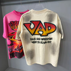 Vare All Day UFO Western Desert Vintage Washed Cropped T‑Shirt