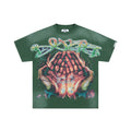 DUAA Praying Hands Vintage Graphic T‑Shirt